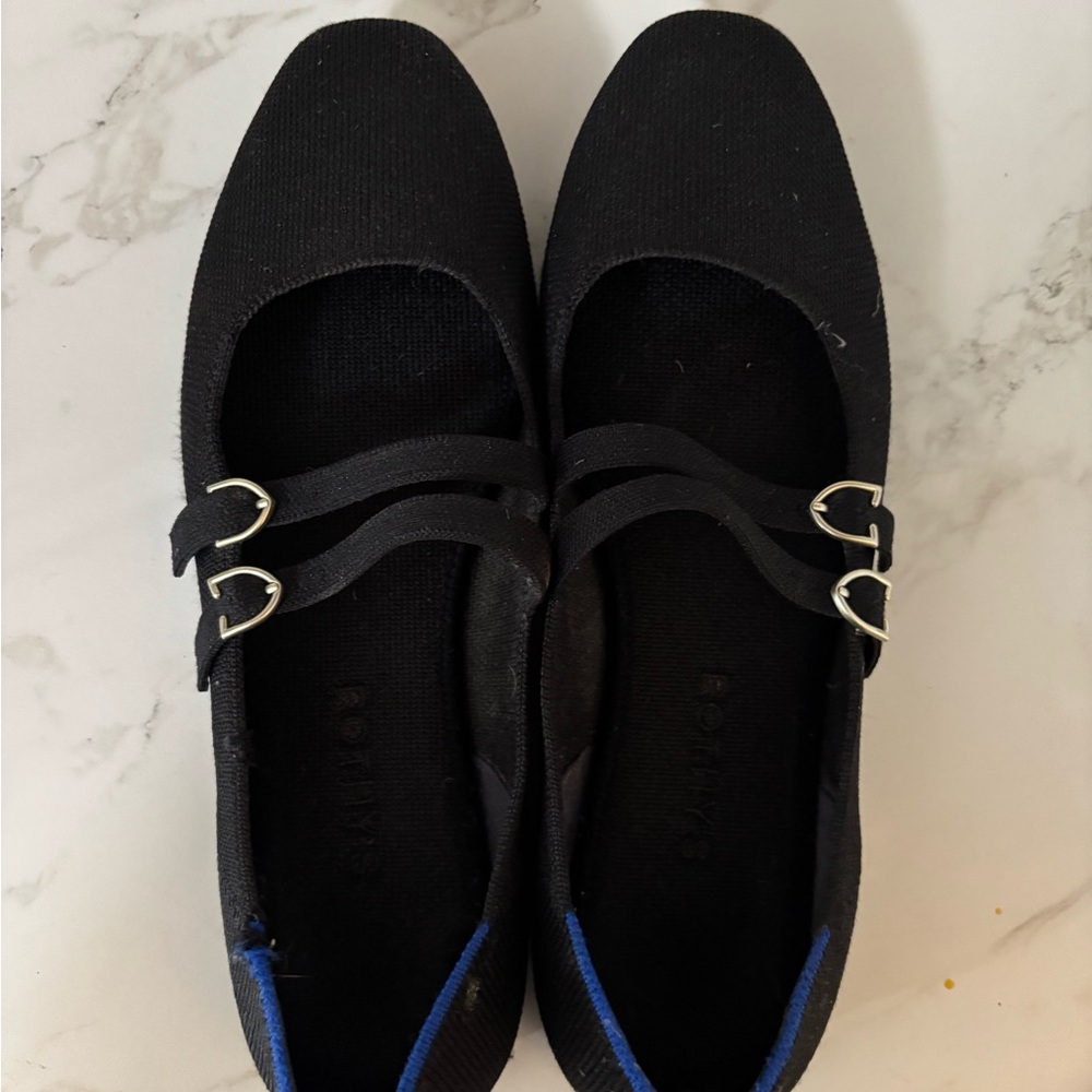 Rothy's Black Women's Flats - Picture 4 of 10